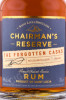 этикетка ром chairmans reserve the forgotten casks 0.7л