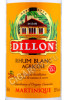 этикетка ром dillon rhum blanc 1л