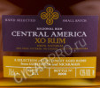 этикетка ром rum cane merchants central america xo 0.7л