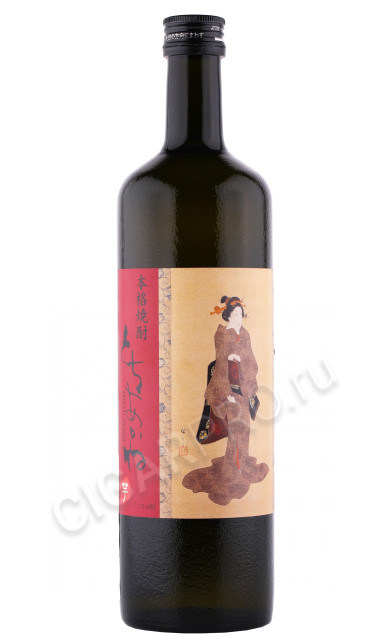 саке imo shochu tochiakane hiroshige label 0.72л