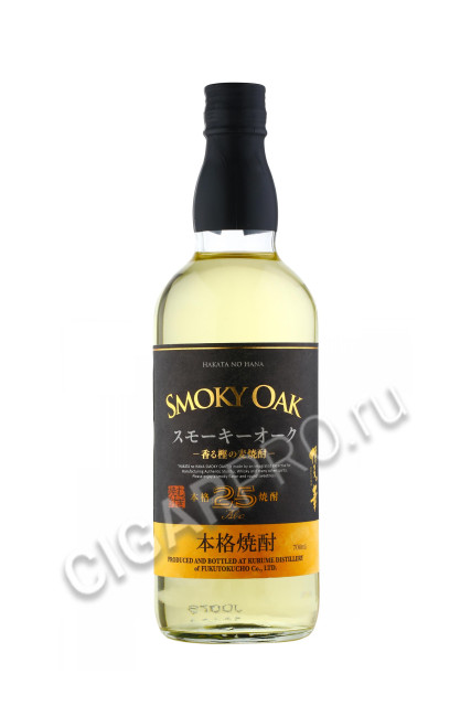 smoky oak shochu hakata no hana купить сётю смоки оак хаката но хана 0.7л цена