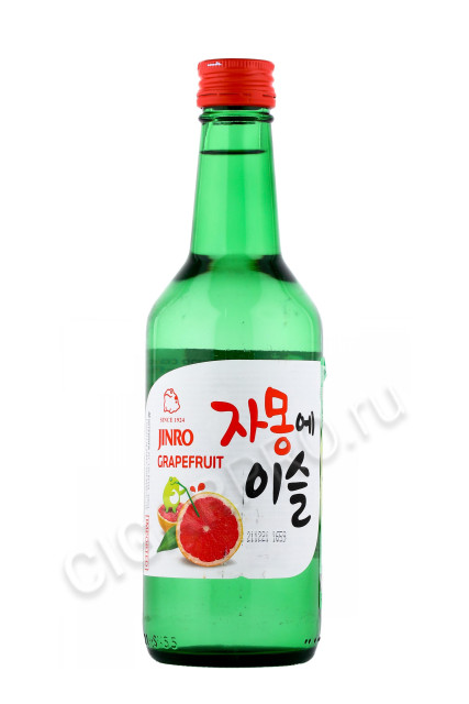 jinro grapefruit soju 0.36л