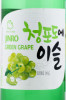 этикетка джинро соджу виноград зелёный 0.36л