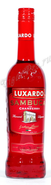 люксардо самбука и кренберри luxardo sambuca and cranberry