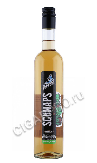 шнапс schnee jager hazelnut 0.5л