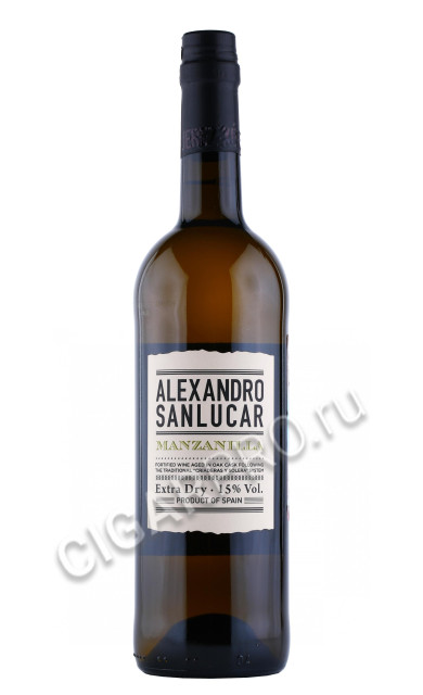 херес alexandro manzanilla 0.75л