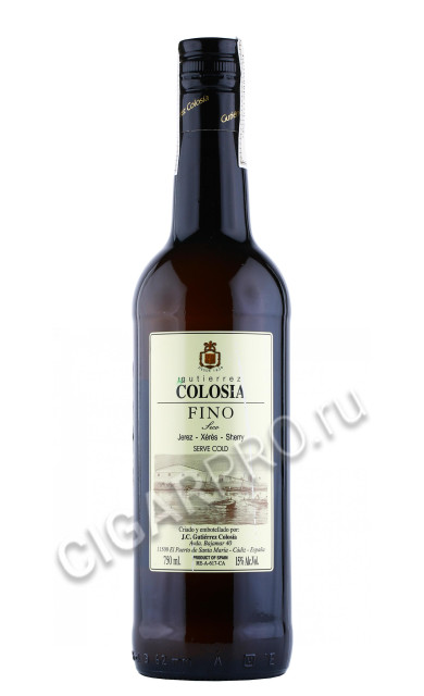 херес gutierrez colosia fino 0.75л