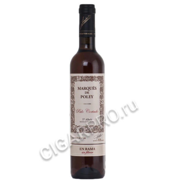 toro albala marques de poley palo cortado купить херес торо альбала маркиз де полей пало кортадо цена