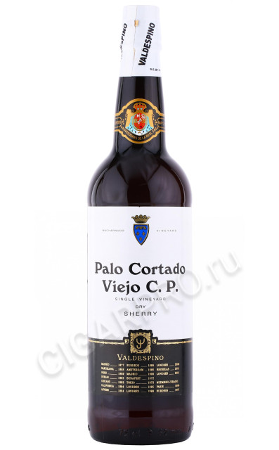 херес valdespino palo cortado viejo 0.75л