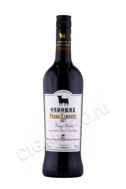 херес pedro ximenez osborne 0.75л