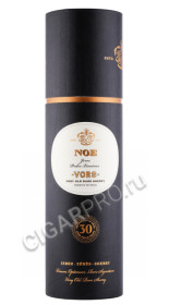 подарочная туба херес noe pedro ximenez 30 anos 0.75л