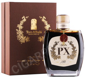 херес toro albala don px seleccion 1931г 0.2л в подарочной упаковке