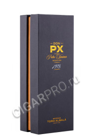 подарочная упаковка херес don px pedro ximenez vieja cosecha 1973