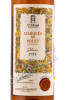 этикетка херес marques de poley amontillado seleccion 1951 0.75л