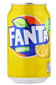 Напиток Фанта Лимон 0.33л