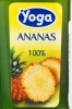 Этикетка Yoga Ananas Сок Йога Ананасовый восстановленный 0.2л