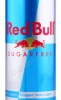 Этикетка Энергетический напиток Ред Булл без сахара 0.25л