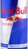 Этикетка Энергетический напиток Ред Булл 0.25л