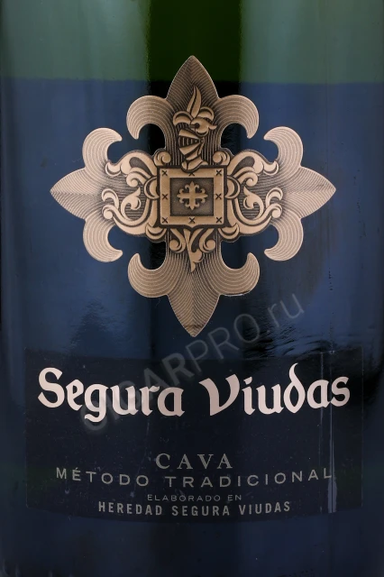 Этикетка Игристое вино Сегура Виудас Кава Брют 0.75л