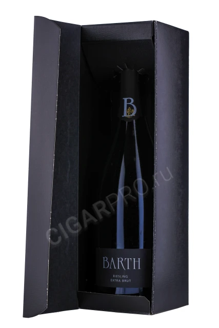 Игристое вино Барт Рислинг Экстра Брют 1.5л в подарочной упаковке