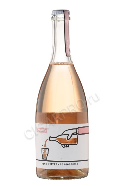 Игристое вино Корвеццо Дополаворо Фризанте Розовое Брют 0.75л