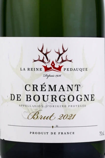 Этикетка Игристое вино Ла Рен Педок Креман де Бургонь 0.75л