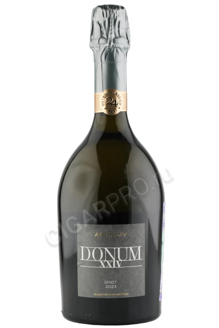 Aristov Donum 24 Brut Игристое вино Аристов Донум 24 Брют 0.75л
