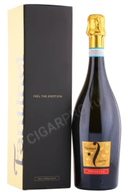 Игристое вино Просекко Фантинель Экстра Драй 0.75л в подарочной упаковке