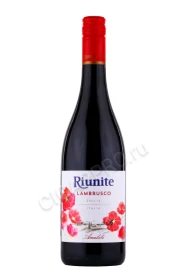 Игристое вино Риуните Ламбруско 0.75л