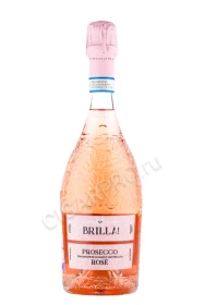 Игристое вино Брилла Просекко ДОК Розе 0.75л