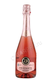 Игристое вино ЗБ вайн Фриззанте Крым жемчужное розовое полусухое 0.75л