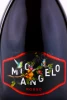 Этикетка Игристое вино Мио Анжело красное сладкое безалкогольное 0.75л