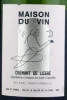 Этикетка Игристое вино Мезон дю Вин Креман де Луар Брют 0.75л