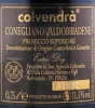 Контрэтикетка Игристое вино Колвендра Конельяно Вальдоббядене Просекко Супериоре Экстра Драй 0.75л