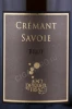 Этикетка Игристое вино Жан Перье э Фис Креман де Савуа 0.75л