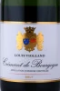 Этикетка Игристое вино Луи Вьолан Креман де Бургонь АОС 0.75л