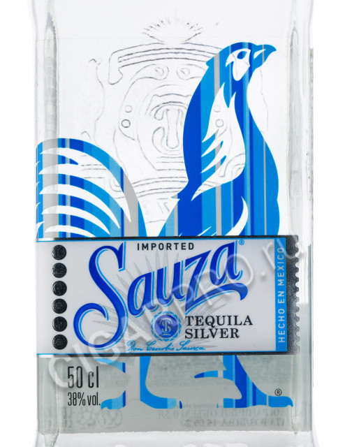 этикетка tequila sauza blanco