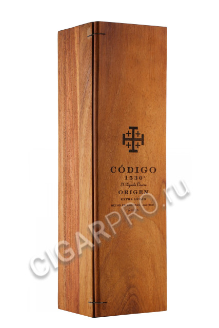 деревянная упаковка текила codigo 1530 origen extra anejo 0.7л
