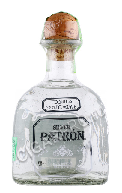 текила patron silver 0.75л