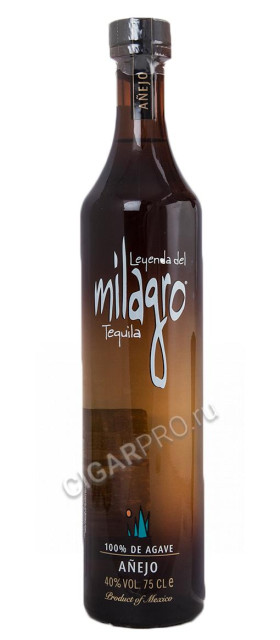 tequila legenda del milagro anejo купить текила легенда дел милагро аньехо цена