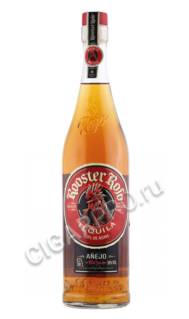 текила tequila rooster rojo anejo 0.7л