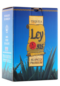 подарочная упаковка текила tequila ley 925 blanco 0.75л