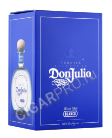 подарочная упаковка текила don julio blanco 0.75л