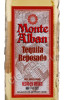 этикетка текила monte alban reposado 0.75л