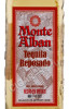 этикетка текила monte alban reposado 0.75л
