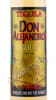 этикетка текила don alejandro gold 0.5л