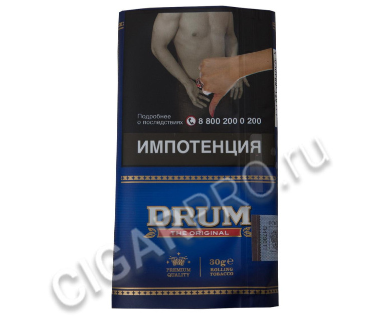 табак для самокруток drum original 30 гр