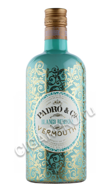 вермут padro & co blanco reserva 0.75л