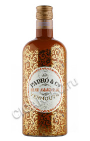 вермут vermouth padro & co dorado amarco suave 0.75л