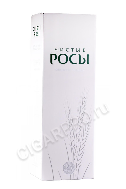 подарочная упаковка водка чистые росы 3л качели